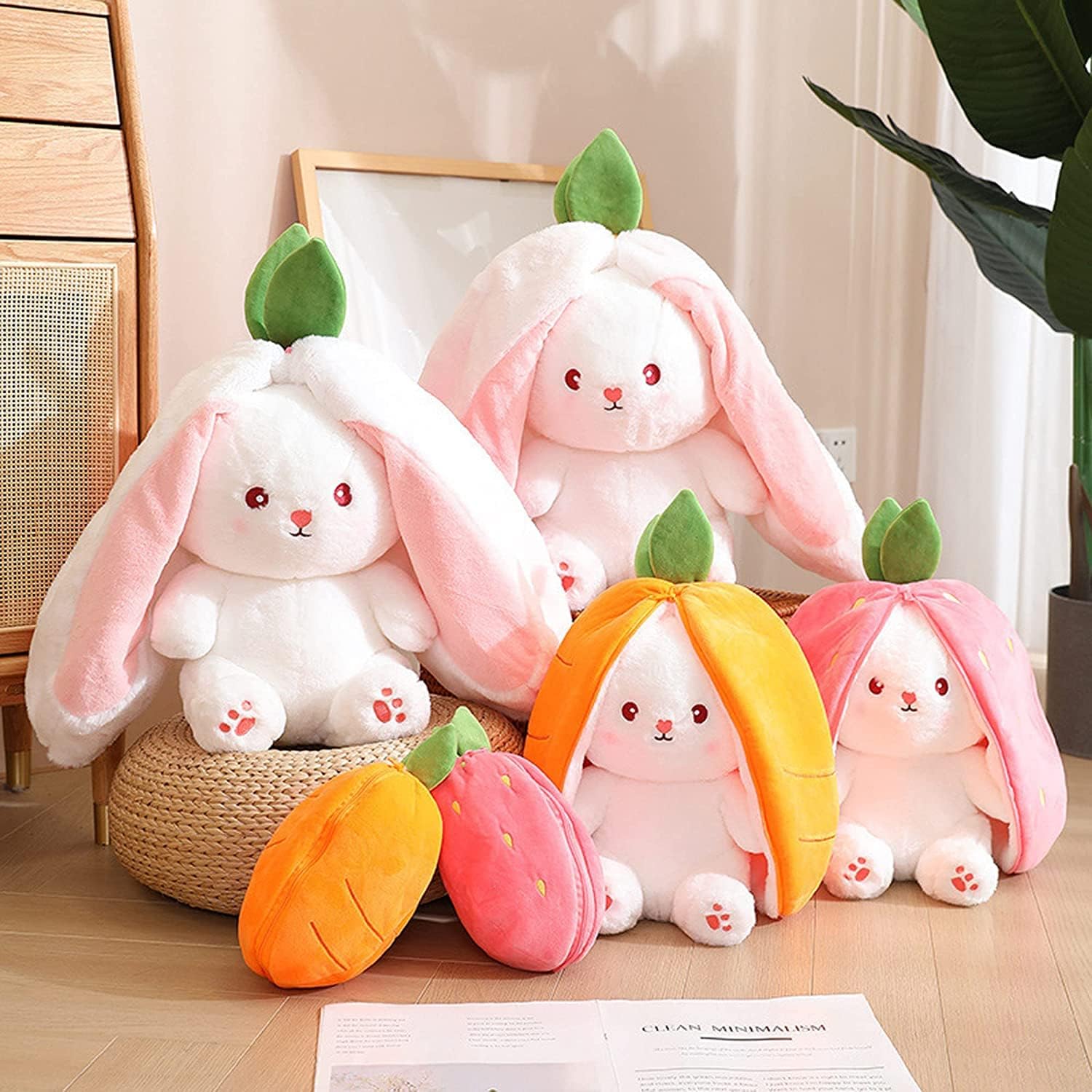 Adorable Bunny Rabbit Plushie Pet